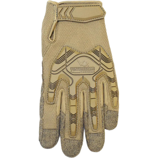 Тактические перчатки противоударные Venture Gear Tactical VGTG40 Heavy-Duty Impact Operator, песочные, размер S (7)