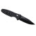 Нож складной Ganzo G702 черный клинок (Не фиксир. клипса)