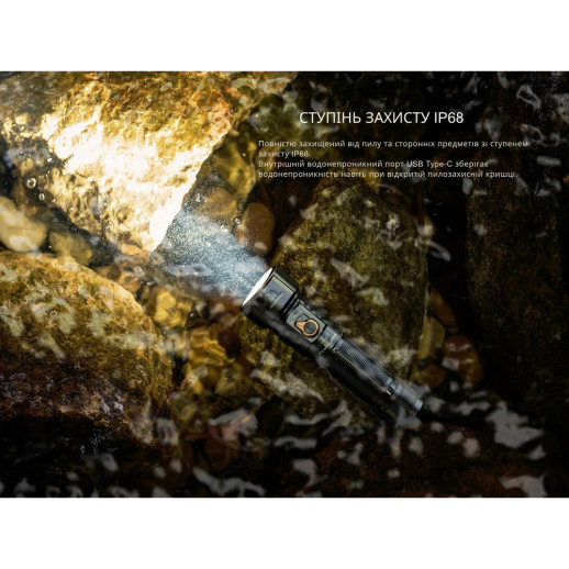 Фонарь ручной Fenix LD36RFC огненный камуфляж