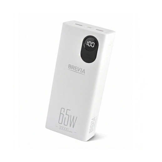Повербанк (Power Bank) Brevia 30000mAh 65W Li-Pol, LCD