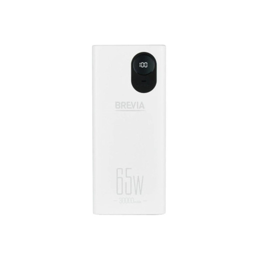 Повербанк (Power Bank) Brevia 30000mAh 65W Li-Pol, LCD