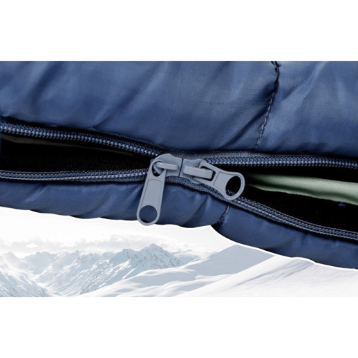Спальник с капюшоном Naturehike MJ300 CNK2300SD014, темно-голубой