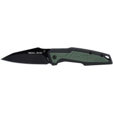 Нож Real Avid RAV-1, Black Oxide, Nylon black green