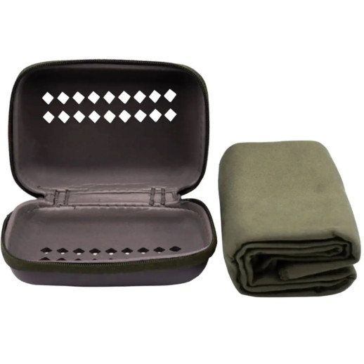 Полотенце из микрофибры Tribe Pocket Towel 50х100 см T-LC-0001-M, army-green