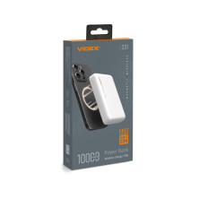 Повербанк с беспроводной зарядкой 10000mAh VIDEX VPB-331 PD20W White