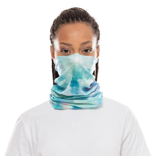Шарф-труба Buff Coolnet UV+ marbled turquoise