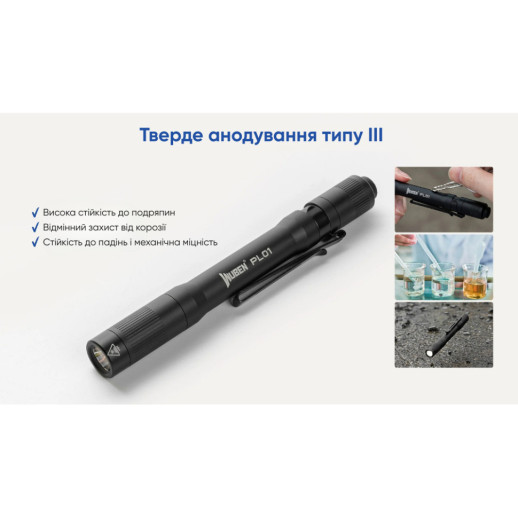 Фонарь Wuben PL01, черный