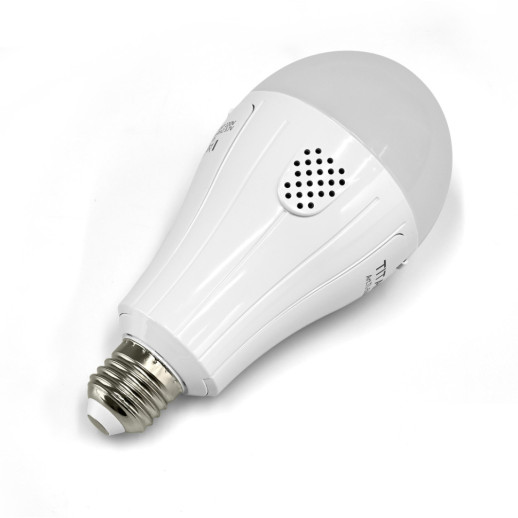LED лампа аккумуляторная TITANUM A80 12W E27 4000K 230V
