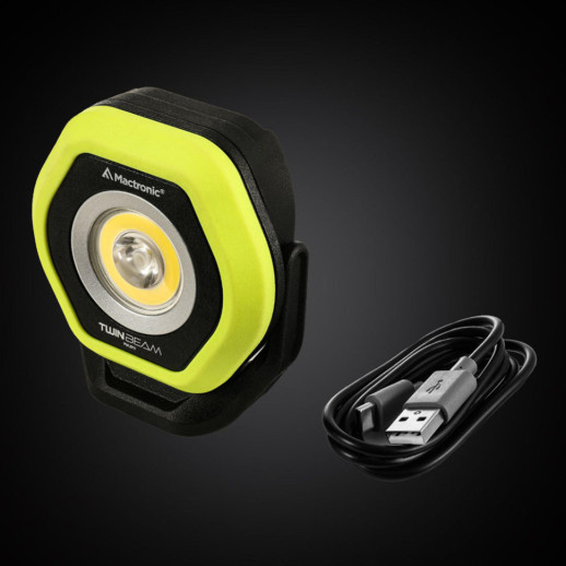 Фонарь профессиональный Mactronic Twin Beam (700 Lm) 80 CRI Magnetic Recharg Type-C (PWL0111)