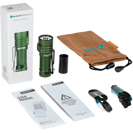 Фонарь Olight Baton Turbo OD Green