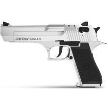 Пистолет стартовый Retay Eagle X 9мм nickel (A126151N)