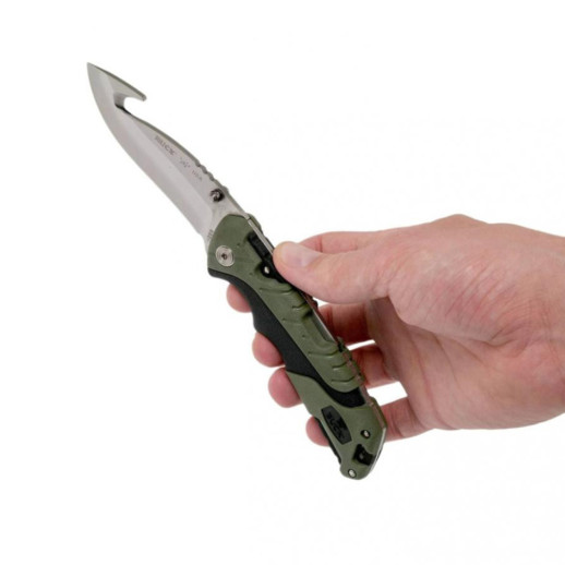 Нож Buck "Folding Pursuit Large Guthook" 660GRG