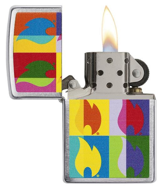 Зажигалка Zippo 200 Abstract Flame Design 29623