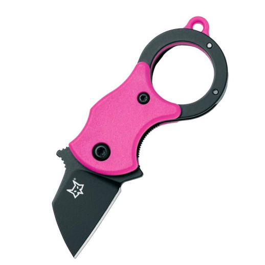 Нож Fox Mini-TA Black Blade Pink FX-536PB