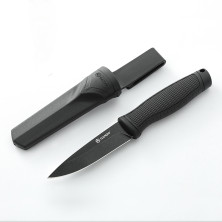 Нож Ganzo G806BW-BK черный с чехлом