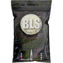 Страйкбольные шарики BLS Bio-Tracer Green 6 мм 0,30 г 2000 шт