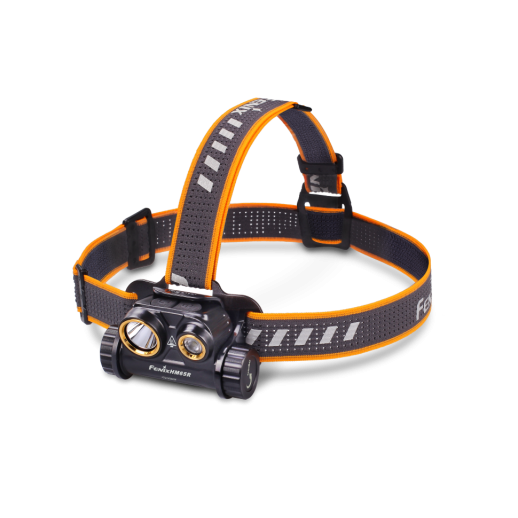 Фонарь налобный Fenix HM65R + Фонарь универсальный Fenix E-LITE (вскрытая упаковка)