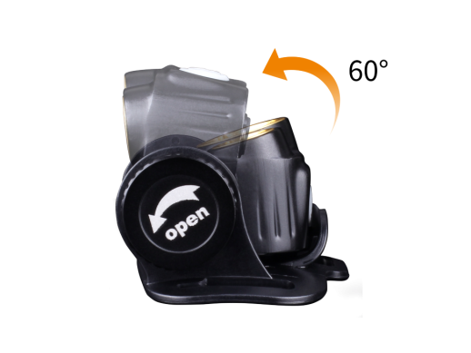 Фонарь налобный Fenix HM65R + Фонарь универсальный Fenix E-LITE (вскрытая упаковка)