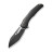 Нож складной туристический Weknife Ignio Mystery Box, (8.4 см) CPM 20CV/титан 6AL4V черный