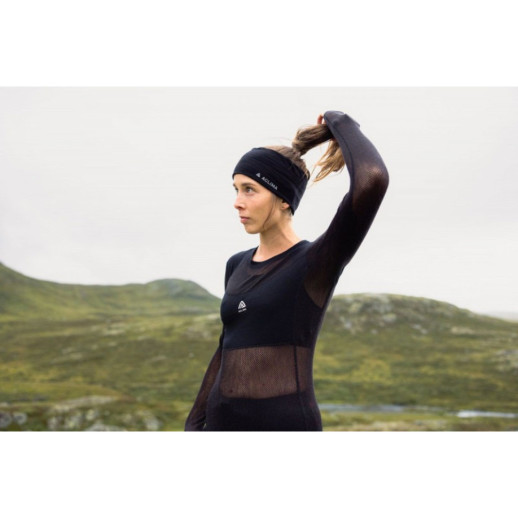 Термокофта жен. Aclima WoolNet Light Crewneck W's Jet Black M