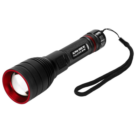 Фонарь тактический Falcon Eye Alpha 1000 RC (1000 Lm) Focus Rechargeable Type-C (FHH0122)