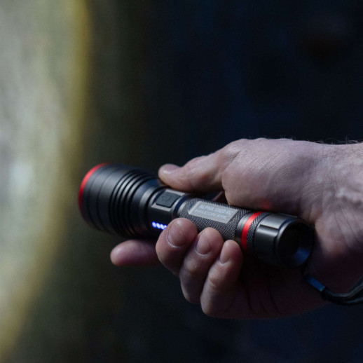 Фонарь тактический Falcon Eye Alpha 1000 RC (1000 Lm) Focus Rechargeable Type-C (FHH0122)
