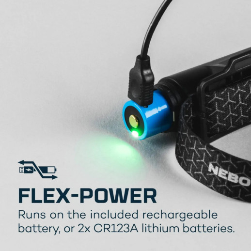 Налобный фонарь Nebo Einstein 1000 Flex (NB NEB-HLP-0007-G)