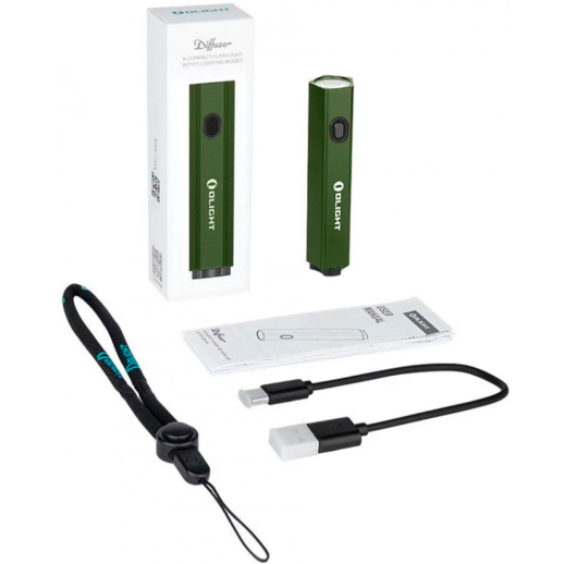 Фонарь Olight Diffuse od green