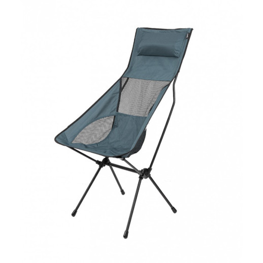 Стул складной Summit High Back Pack Away Chair Серый