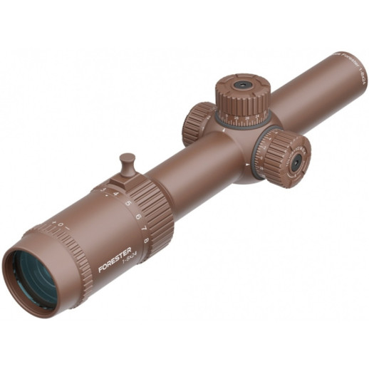 Прицел оптический Vector Optics Forester 1-8X24 (30 мм) illum. SFP Coyote FDE