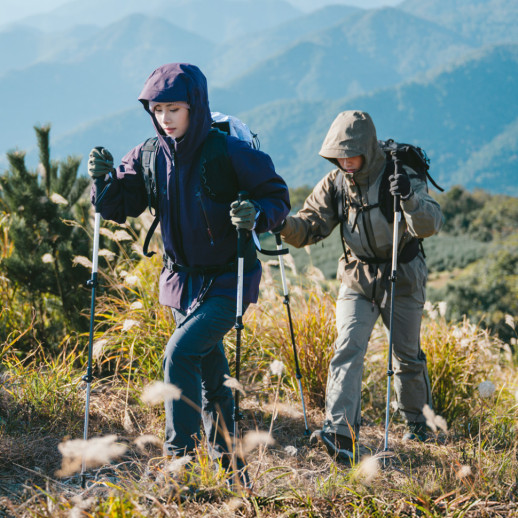 Трекинговая палка 3-секционная Naturehike ST06 NH17D006-D, 66-135 см, зеленая