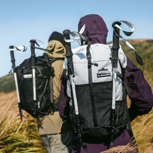 Трекинговая палка 3-секционная Naturehike ST06 NH17D006-D, 66-135 см, зеленая