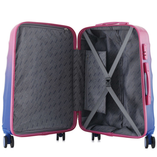 Чемодан Semi Line 25" (M) Rose/Blue Gradient (T5650-2)
