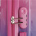 Чемодан Semi Line 25" (M) Rose/Blue Gradient (T5650-2)