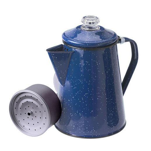 Перколятор эмалированный GSI Outdoors 8 Сup Percolator Blue