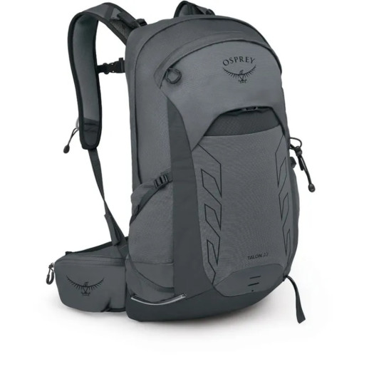 Рюкзак Osprey Talon 22 phantom grey/dark charcoal - O/S - серый/черный