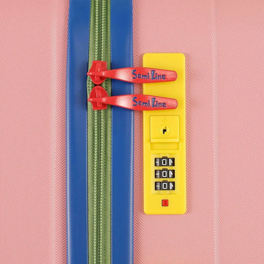 Чемодан Semi Line 20" (S) Rose (T5806-1)