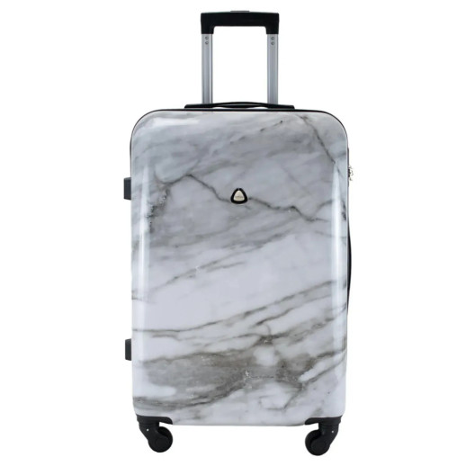 Чемодан Semi Line 28" (L) White Marble (T5731-3)