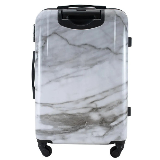 Чемодан Semi Line 28" (L) White Marble (T5731-3)