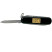 Подарочный складной нож-брелок Victorinox CLASSIC WITH GOLD INGOT 1 GR. 0.6203.87