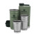 Подарочный набор Stanley Adventure Hammertone Green: 2 фляги та 4 рюмки