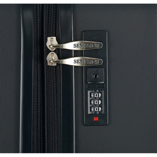 Чемодан Semi Line 20" (S) Black (T5925-1)