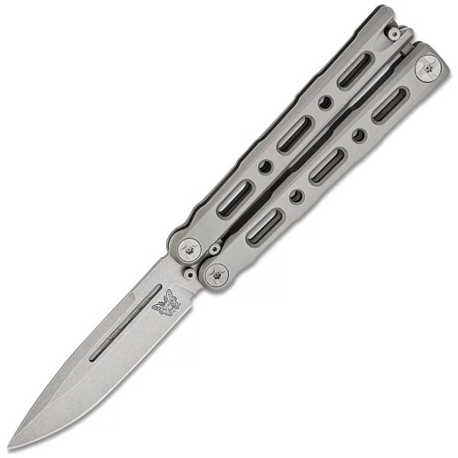Нож Benchmade Laro, balisong, titanium, 82