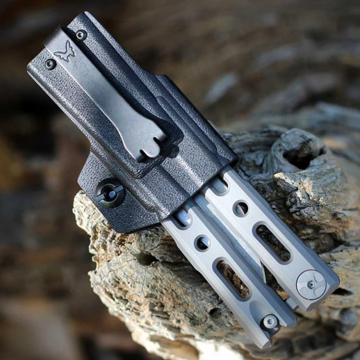 Нож Benchmade Laro, balisong, titanium, 82