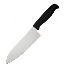 Нож кухонный Tojiro Color Molybdenum Vanadium Steel Santoku 170mm Black F-262BK