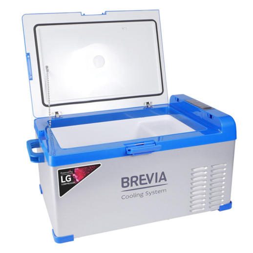 Холодильник автомобильный Brevia 25л (компрессор LG) 22405