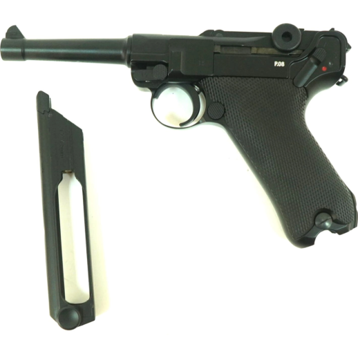 Пневматический пистолет Umarex Legends Luger P08 Blowback кал.4,5мм (5.8142)