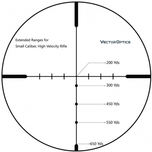 Прицел оптический Vector Optics Hugo 3-12x44 (25,4 мм) SFP VOW-10BDC