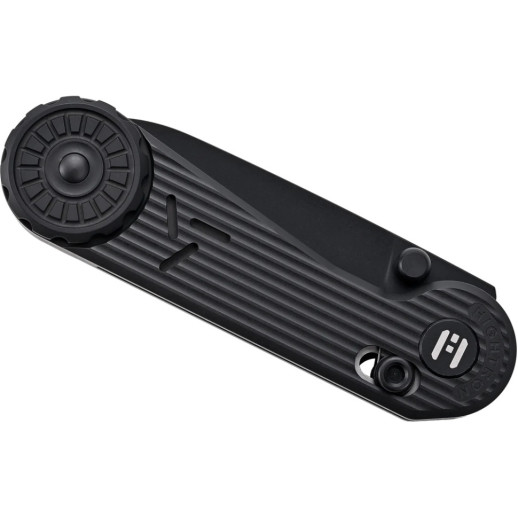 Нож-антистресс Hightron EdgePlay, M390, титан TC4, черный