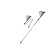 Трекинговая палка Naturehike CNK2450DS012, 103-120 см, зеленая
